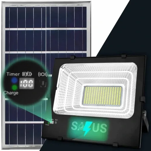 MOCNA LAMPA SOLARNA LED HALOGEN LATARNIA ULICZNA 1400W PILOT zdjęcie 6