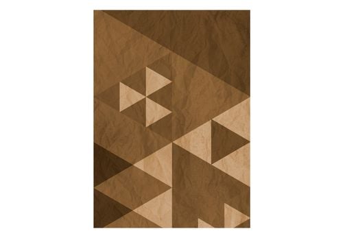 Fototapeta - Brązowy patchwork 50x1000 na Arena.pl