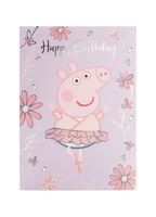Kartka urodzinowa Świnka Peppa