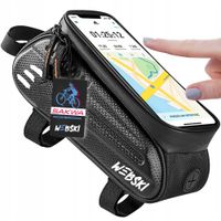 SAKWA ROWEROWA UCHWYT ETUI NA KIEROWNICE WODOODPORNA NA ROWER WEBSKI+SMYCZ