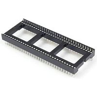 Podstawka do układów scalonych DIP64 gęsta 1.778mm raster