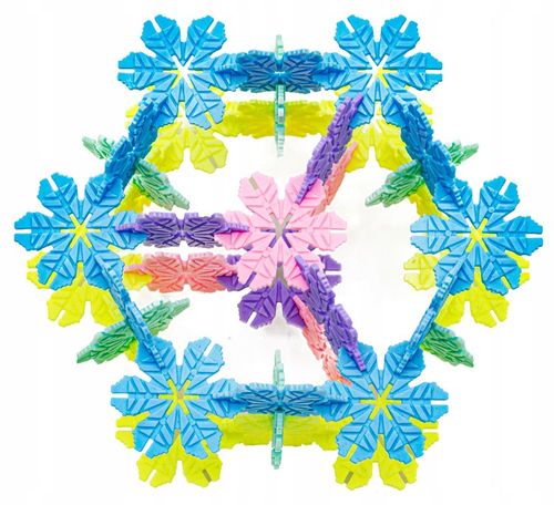 Klocki Konstrukcyjne Rzepy Płatki Śniegu 2500 elem na Arena.pl