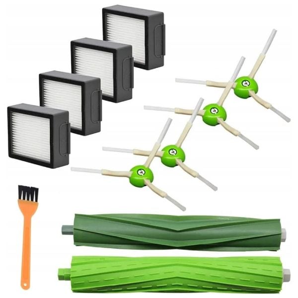 ZESTAW SZCZOTKI FILTRY do iRobot Roomba COMBO J7 J7+ J9 J9+ PLUS zdjęcie 1