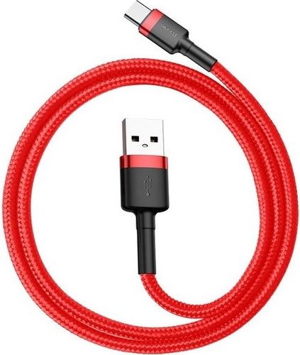 KABEL USB-C BASEUS CAFULE 3A 0.5M CZERWONY na Arena.pl