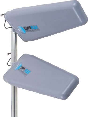 ANTENA DUAL DO ROUTERA WZMACNIACZA TELEFONU INTERNETU GSM LTE 3G 4G 2x23dB na Arena.pl