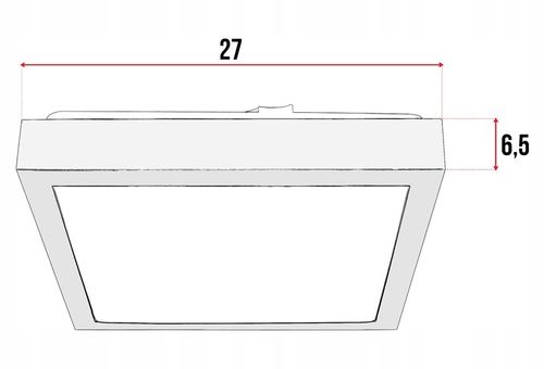 Lampa sufitowa LED PLAFON wisząca ścienna czarna 2x E27 Nowoczesna LX-909 na Arena.pl