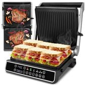 OPIEKACZ GRILL ELEKTRYCZNY TOSTER DO KANAPEK ROZKŁADANY 2500W