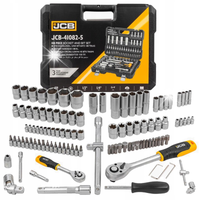 ZESTAW NARZĘDZIOWY KLUCZY NASADOWYCH KLUCZE NASADOWE TORX NASADKI JCB 108EL