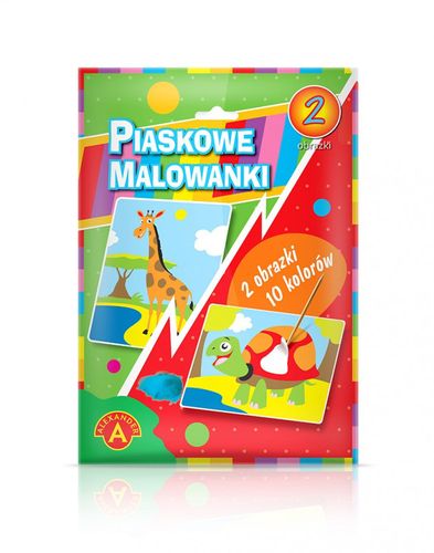 Piaskowe Malowanki - Żyrafa, Żółw na Arena.pl