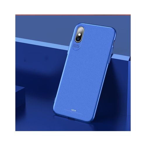 MSVII Simple SLIM Etui iPhone XS / X niebieske na Arena.pl