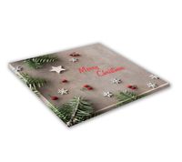 SZKLANA DESKA KUCHENNA 25x25cm - 520e gałązki