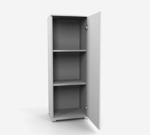 SZAFKA STOJĄCA REGAŁ SŁUPEK DO ŁAZIENKI POLA 1D 110 / 40 / 40 BIAŁY POŁYSK na Arena.pl