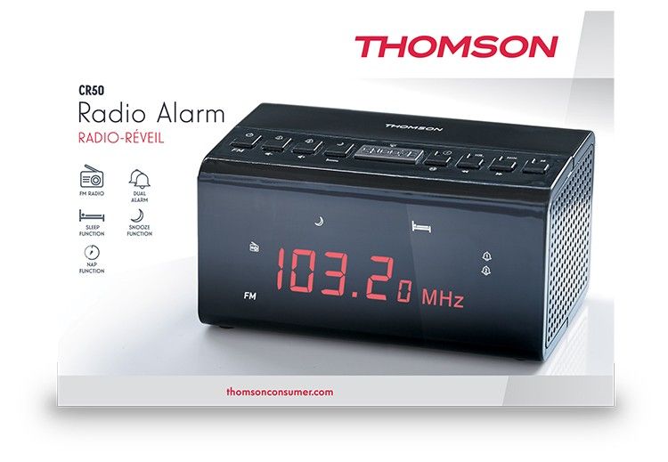 RADIO BUDZIK THOMSON CR50 , 8TCR50 zdjęcie 3