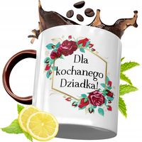 Kubek Bordowy Dla Dziadka Na Urodziny Prezent Z Nadrukiem Ze Zdjęciem