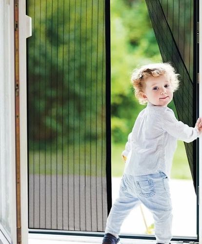 MOSKITIERA SIATKA MAGNETYCZNA NA DRZWI OKNO 210x100 na Arena.pl