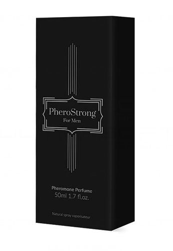 PHERO STRONG PERFUMY Z FEROMONAMI MĘSKIE PRZYCIĄGAJĄ UWAGE KOBIET ZAPACH 50 na Arena.pl