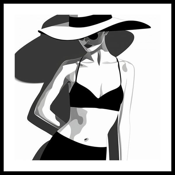 Plakat 40x40cm Strój zdjęcie 3