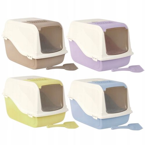 Kuweta Dla Kota Kryta 57cm ARIEL + Filtr + Łopatka OTWIERANA OD GÓRY na Arena.pl