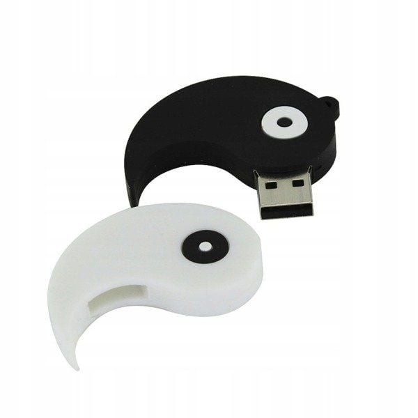 PENDRIVE USB SZYBKI FLASH DRIVE ULTRA PAMIĘĆ ZAWIESZKA PREZENT YIN YANG 8GB zdjęcie 3