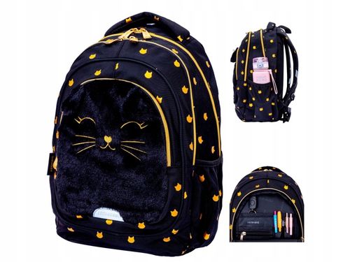 Plecak Astrabag Fluffy Kitty Black AB330 na Arena.pl