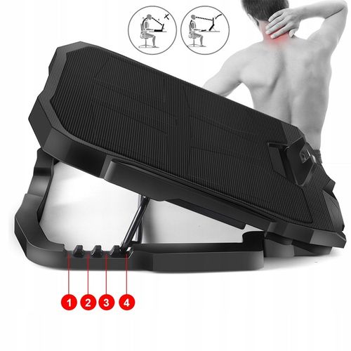 PODSTAWKA PODKŁADKA CHŁODZĄCA POD LAPTOPA 12-17" DUŻA STABILNA GAMINGOWA na Arena.pl