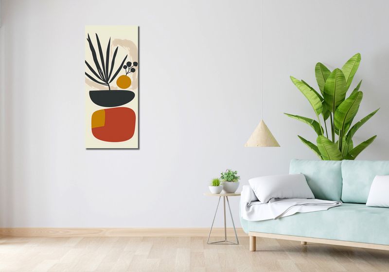 Obraz 40x100cm Botaniczny Wgląd zdjęcie 2