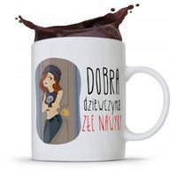 Kubek Prezent Dla Dziewczyny Żony Dobra Dziewczyna Z Nadrukiem Ze Zdjęciem