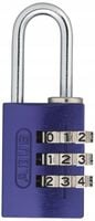 KŁÓDKA JARZMOWA SZYFROWA ABUS 20 MM FIOLETOWY