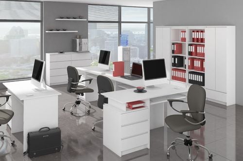 KOMODA K 120 cm 10 SZUFLAD BIAŁA na Arena.pl