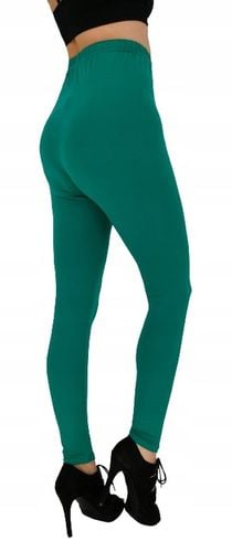 Leginsy DŁUGIE getry damskie BAMBUSOWE *M* na Arena.pl