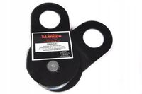 Zblocze Linowe 8T Do Wyciągarki Off-road Pomoc Drogowa TITANIUM WINCH