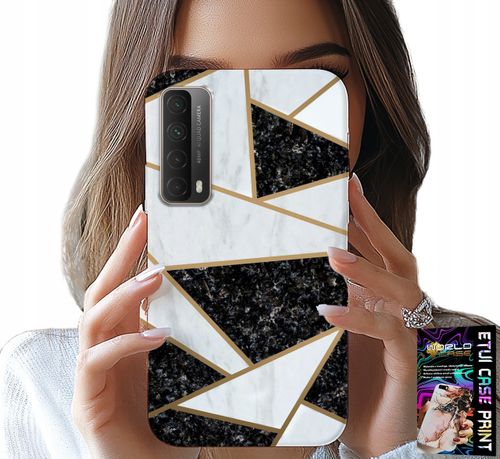ETUI DO HUAWEI P SMART 2021 - ELEGANCKIE MODNE WZORY CASE + SZKŁO na Arena.pl