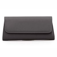 ELISE torebka damska kopertówka eko skórzana matowa V294 grafitowa