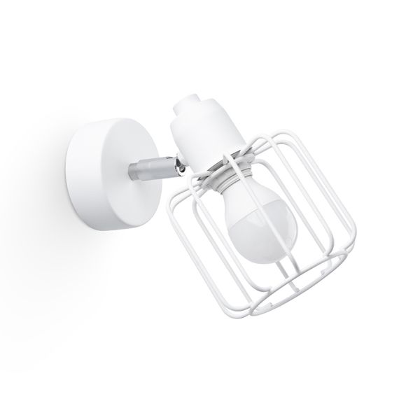 Kinkiet BELUCI 1 biały zdjęcie 1