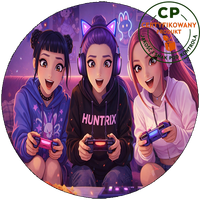 Opłatek waflowy na tort - K-Pop Demon Hunters - Przygody Huntrix