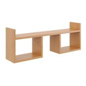 Półka wisząca, minimalistyczna, 90x18x32 cm, olcha, mat | TYLETEGOTU