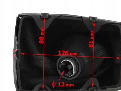 Gałka Dźwignia Zmiany Biegów Mieszek z Ramką do Audi A4 B8 A5 A6 C6 na Arena.pl