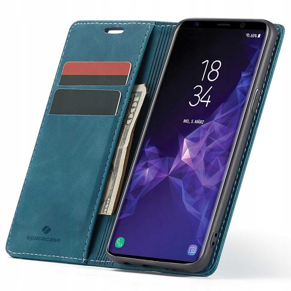 Spacecase Wallet Galaxy S9 Blue zdjęcie 1