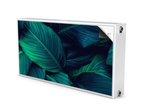 Mata MAGNETYCZNA Grzejnika Tropikalne Liście Rośliny 80cm x 60cm na Arena.pl