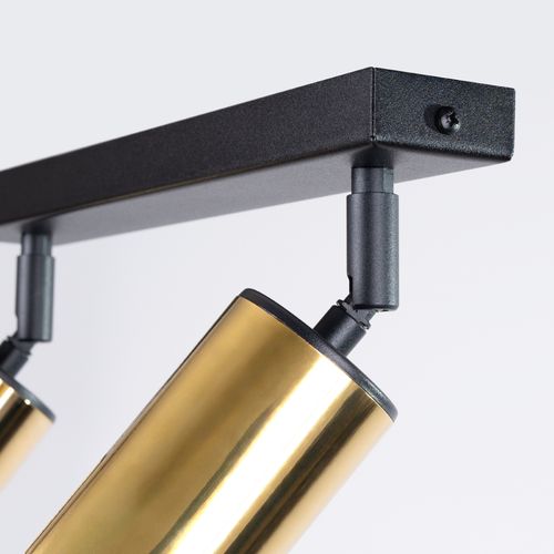 Plafon WINX 2 czarny/złoty na Arena.pl