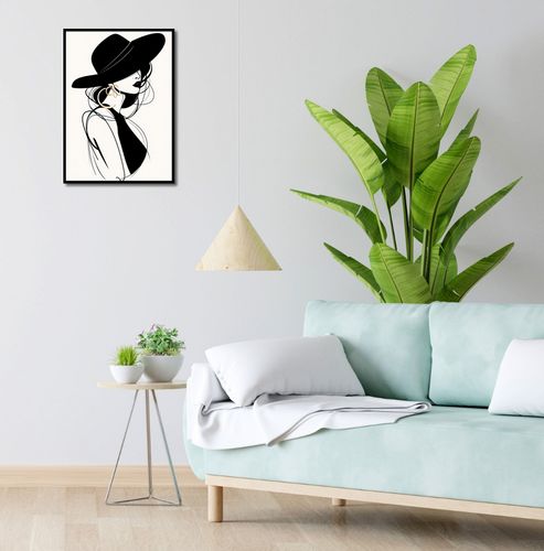 Plakat 39,5x55cm Uwikłana Elegancja na Arena.pl