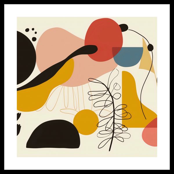 Plakat 50x50cm Rapsodia Barw zdjęcie 3