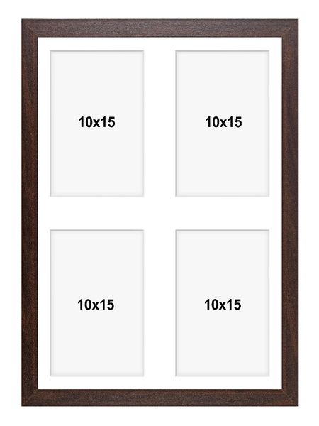 Ramka na 4 zdjęcia Hekla 30x40x4 galeria brązowy 1szt. zdjęcie 3