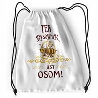 Plecak Dla Rysownika Sportowy Szkolny Worek Torba Z Nadrukiem Ze Zdjęciem