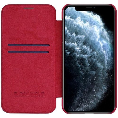 Nillkin Qin Leather Case - Etui Apple iPhone 12 Pro Max (Red) na Arena.pl