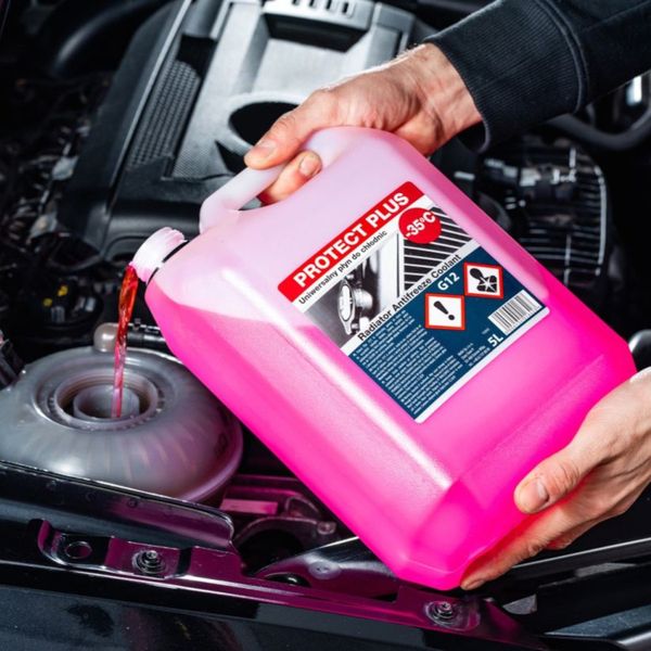 K2 Płyn do chłodnic Protect Plus czerwony - 5L zdjęcie 3