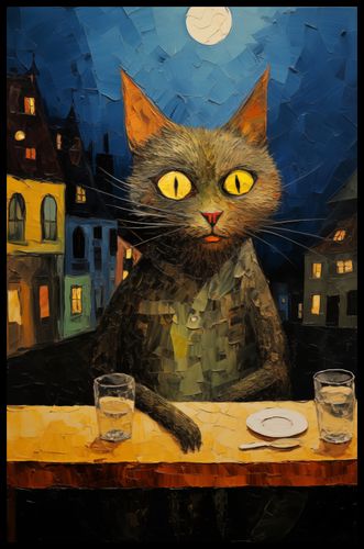 Plakat 53x81cm Nocny Obserwator na Arena.pl