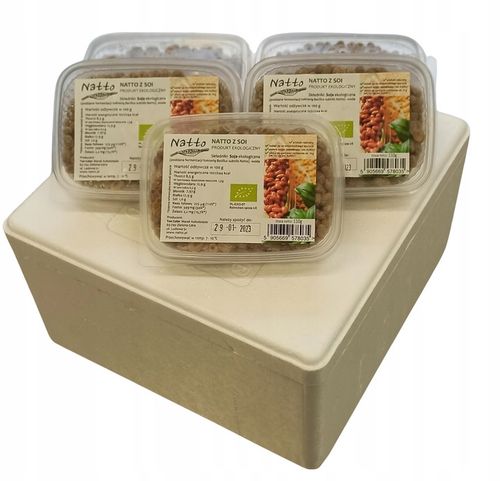 Natto Sfermentowana Soja Bio 550 g - 5 X 110 G na Arena.pl