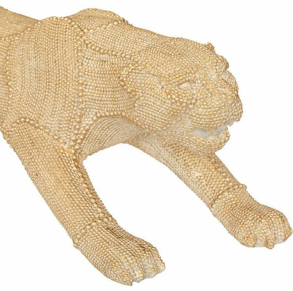 Dekoracja Pantera złota 15cm zdjęcie 2