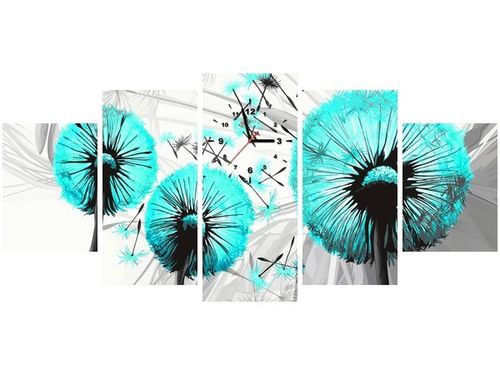 70CM 150CM ZEGAR 5 ELEM DMUCHAWCE TURKUSIE DRUK OBRAZ na Arena.pl